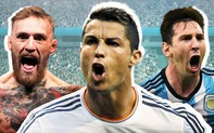 10 VĐV thể thao nổi tiếng nhất hiện tại: Ronaldo ngậm ngùi xếp sau Messi