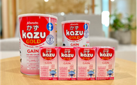 Mang dưỡng chất Nhật Bản, Kazu Gain Gold trở thành thương hiệu số 1 sữa mát tăng cân