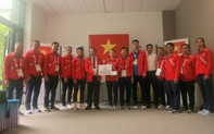 Bộ trưởng Nguyễn Văn Hùng gặp mặt, động viên tinh thần Đoàn Thể thao Việt Nam