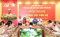 Bà Bùi Thị Minh Hoài được bầu làm Trưởng đoàn đại biểu Quốc hội thành phố Hà Nội