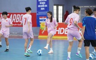 Tuyển Futsal nữ Việt Nam tích cực tập luyện chuẩn bị giao hữu quốc tế tại Thái Lan