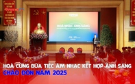 Hoà cùng bữa tiệc âm nhạc kết hợp ánh sáng chào đón năm 2025