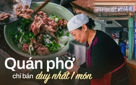 Quán phở không tên, không biển hiệu hơn 40 năm chỉ bán duy nhất 1 loại phở, đặc biệt không dùng loại gia vị tưởng như buộc-phải-có này