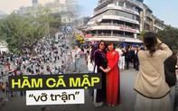 Hàm Cá Mập "vỡ trận" trước ngày phá dỡ: Người dân xúng xính áo dài check-in lưu giữ kỷ niệm, nhưng vẫn có những hành động không hề đẹp mắt