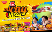 Mì cay Nissin định vị 5 hương vị cay đặc biệt