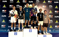 Đại diện Việt Nam "thắng lớn" tại giải đấu Pickleball PPA Tour Australia - Việt Nam Open 2024