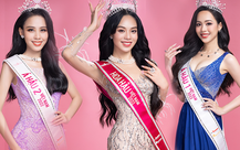 Bộ ảnh đầu tiên của Top 3 Hoa hậu Việt Nam: Thanh Thuỷ đẹp ngọt ngào, 2 Á hậu có thần thái thế nào? 