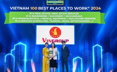 Vingroup thuộc Top 10 nơi làm việc tốt nhất Việt Nam năm 2024