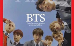 Fan BTS náo loạn với bìa tạp chí TIME in hình 7 thành viên cực cool, ngầu