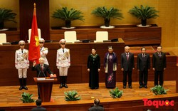 Tân Chủ tịch nước Nguyễn Phú Trọng phát biểu nhậm chức: 