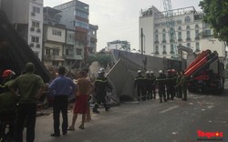 UBND Quận Hoàn Kiếm nói gì về sự cố sập nhà 32 Lê Thái Tổ