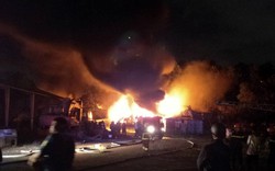 Đà Nẵng: Cháy lớn tại Khu công nghiệp Hòa Cầm