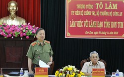 Bộ trưởng Tô Lâm yêu cầu công an Gia Lai làm tốt công tác động viên cán bộ được bố trí đảm nhiệm chức danh Công an xã