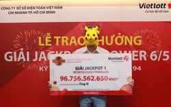 Một khách hàng trúng giải Jackpot trị giá gần một trăm tỷ đồng