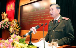 Bộ trưởng Tô Lâm dự lễ tổng kết 05 năm triển khai thi hành Luật Phổ biến, giáo dục pháp luật trong Công an nhân dân