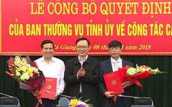 Nhân sự mới tại Hà Giang, Nghệ An, Điện Biên, Hậu Giang