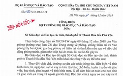 Bộ GDĐT gửi công điện hỏa tốc yêu cầu 10 tỉnh, thành chủ động phòng tránh mưa lũ