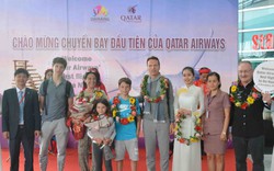 Chuyến bay đầu tiên của hãng hàng không Qatar Airways đến Đà Nẵng