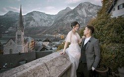 Bộ ảnh cưới tự chụp đẹp như mơ của cặp đôi Việt sống tại Paris