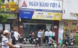 Ngân hàng Việt Á phản hồi về vụ 2 tên dùng súng cướp giữa trưa