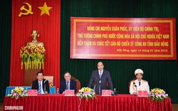 Thủ tướng Nguyễn Xuân Phúc thăm, chúc Tết cán bộ, chiến sĩ công an tỉnh Đắk Nông
