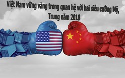 Việt Nam vững vàng trong quan hệ với hai siêu cường Mỹ, Trung năm 2018