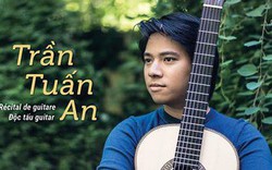 Thần đồng guitar Trần Tuấn An biểu diễn tại Hà Nội
