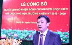 Công bố quyết định bổ nhiệm Phó Hiệu trưởng trường Đại học Vinh