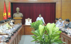 Bộ trưởng Nguyễn Ngọc Thiện làm việc với lãnh đạo tỉnh Thừa Thiên Huế