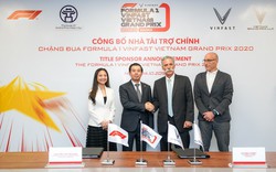 Vinfast là nhà tài trợ chính của chặng đua công thức 1 Việt Nam