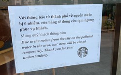 Starbucks tạm ngừng hoạt động một loạt cửa hàng tại Hà Nội do nguồn nước ô nhiễm 
