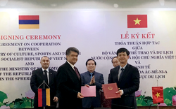 Việt Nam và Armenia ký kết Thỏa thuận hợp tác du lịch 
