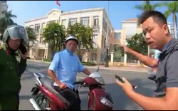 Đã vi phạm Luật giao thông còn tung clip vu khống “công an đánh người”