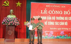 Công an tỉnh Thái Bình có lãnh đạo mới
