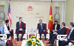Đại tướng Tô Lâm tiếp Đại sứ đặc mệnh toàn quyền Hoa Kỳ tại Việt Nam