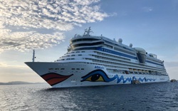 Siêu tàu AIDAbella chở hơn 2.000 khách quốc tế ghé thăm đảo Phú Quốc