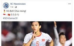SC Heerenveen chúc mừng chiến tích của Đoàn Văn Hậu cùng U22 Việt Nam