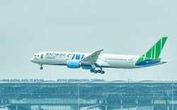 Cận cảnh Boeing 787-9 Dreamliner “Ha Long Bay”- máy bay thân rộng đầu tiên của một hãng hàng không tư nhân Việt Nam 
