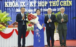 Bà Trần Tuệ Hiền được bầu làm Chủ tịch UBND tỉnh Bình Phước