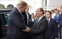 Những hình ảnh Thủ tướng Nguyễn Xuân Phúc hội kiến Tổng thống Mỹ Donald Trump