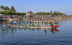 Sôi nổi Hội đua thuyền đầu xuân Kỷ Hợi các tỉnh Tây Nguyên