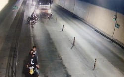 Truy tìm nhóm côn đồ chặn đánh xe tải trong hầm Phước Tượng