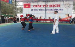 Giải vô địch võ thuật tỉnh Bắc Giang 2019