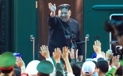 Lễ tiễn Chủ tịch Kim Jong-un tại ga Đồng Đăng