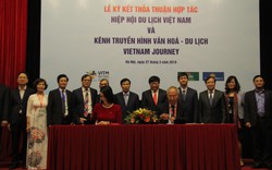 Hiệp Hội Du lịch Việt Nam ký kết thỏa thuận với Kênh Truyền hình Đài Tiếng nói Việt Nam