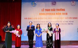 Giải thưởng Kovalevskaia vinh danh GS.TS. Nguyễn Thị Lan, Giám đốc Học viện Nông nghiệp Việt Nam  
