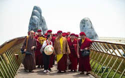 Đức Pháp Vương Gyalwang Drukpa tham quan Bà Nà Hills
