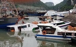 Tàu chở khách du lịch bị chìm tại cảng Cái Rồng, Quảng Ninh