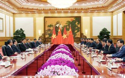 Chùm ảnh sáng làm việc đầu tiên của Thủ tướng tại Bắc Kinh