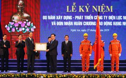 Phó Thủ tướng Vương Đình Huệ trao Huân chương Lao động hạng Nhì cho Công ty Điện lực Nghệ An